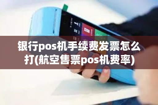 银行pos机手续费发票怎么打(航空售票pos机费率)