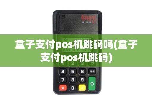 盒子支付pos机跳码吗(盒子支付pos机跳码)