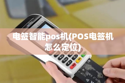 电签智能pos机(POS电签机怎么定位)