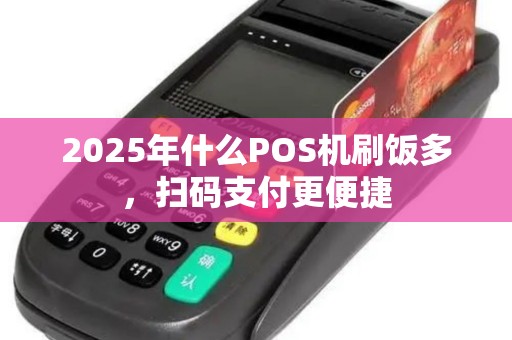 2025年什么POS机刷饭多，扫码支付更便捷