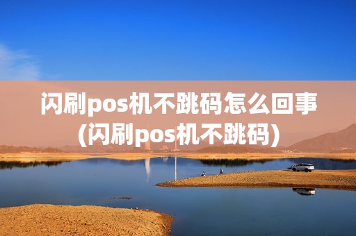 闪刷pos机不跳码怎么回事(闪刷pos机不跳码)
