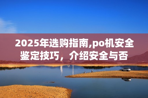 2025年选购指南,po机安全鉴定技巧，介绍安全与否