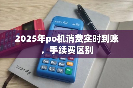 2025年po机消费实时到账，手续费区别