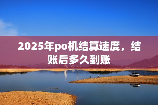 2025年po机结算速度，结账后多久到账
