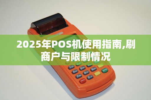 2025年POS机使用指南,刷商户与限制情况