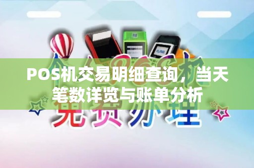 POS机交易明细查询，当天笔数详览与账单分析