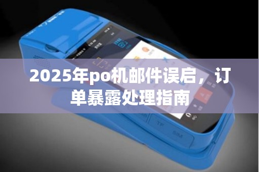 2025年po机邮件误启，订单暴露处理指南