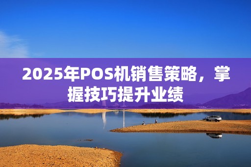2025年POS机销售策略，掌握技巧提升业绩