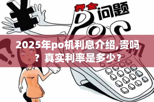 2025年po机利息介绍,贵吗？真实利率是多少？