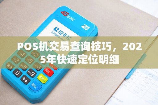 POS机交易查询技巧，2025年快速定位明细