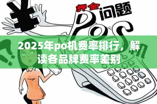 2025年po机费率排行，解读各品牌费率差别