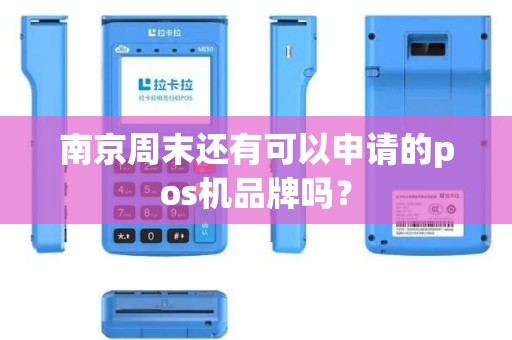 南京周末还有可以申请的pos机品牌吗？
