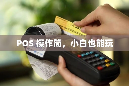 POS 操作简，小白也能玩