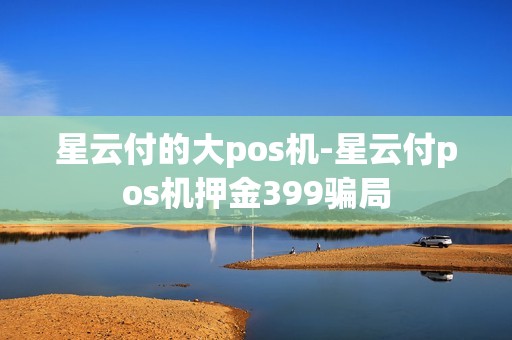 星云付的大pos机-星云付pos机押金399骗局