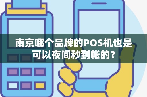 南京哪个品牌的POS机也是可以夜间秒到帐的？