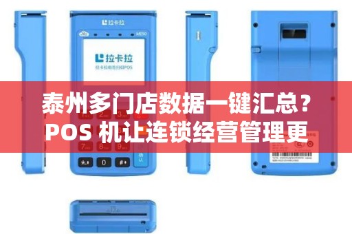 泰州多门店数据一键汇总？POS 机让连锁经营管理更高效！