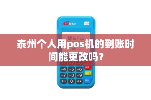 泰州个人用pos机的到账时间能更改吗？