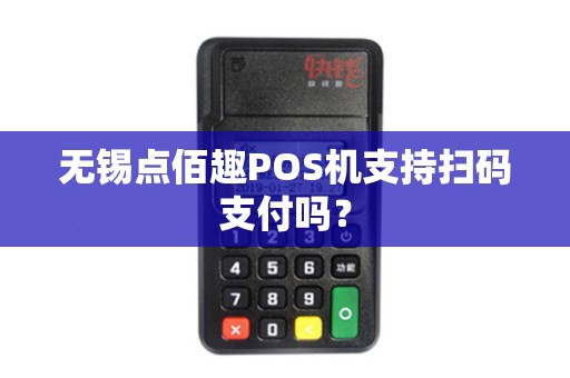 无锡点佰趣POS机支持扫码支付吗？