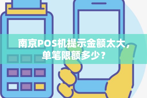 南京POS机提示金额太大，单笔限额多少？