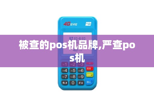 被查的pos机品牌,严查pos机