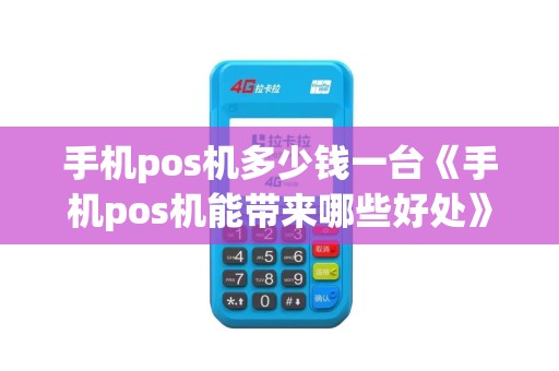 手机pos机多少钱一台《手机pos机能带来哪些好处》
