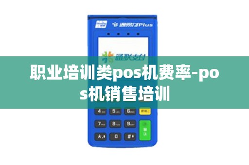 职业培训类pos机费率-pos机销售培训