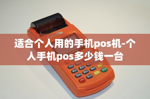 适合个人用的手机pos机-个人手机pos多少钱一台
