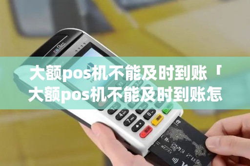 大额pos机不能及时到账「大额pos机不能及时到账怎么办」
