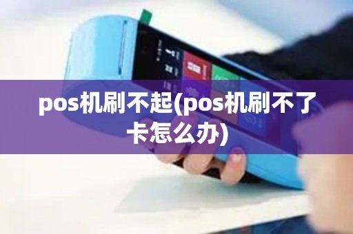 pos机刷不起(pos机刷不了卡怎么办)