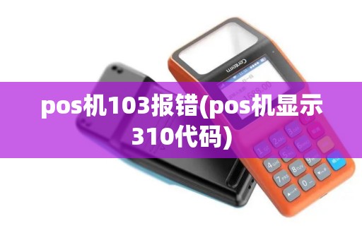 pos机103报错(pos机显示310代码)