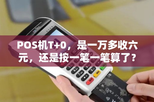 POS机T+0，是一万多收六元，还是按一笔一笔算了？