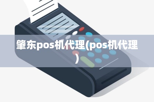 肇东pos机代理(pos机代理)