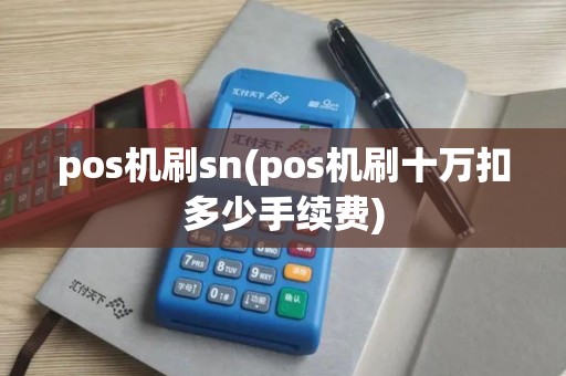 pos机刷sn(pos机刷十万扣多少手续费)