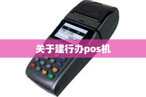 关于建行办pos机