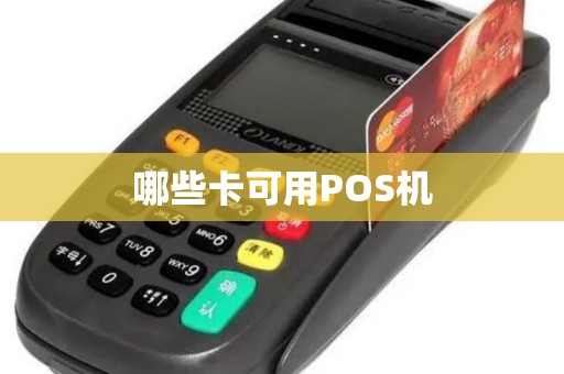哪些卡可用POS机