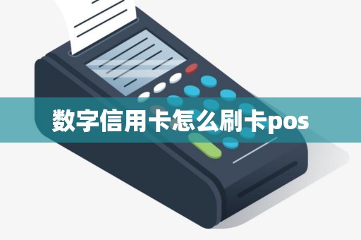 数字信用卡怎么刷卡pos