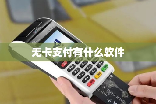 无卡支付有什么软件