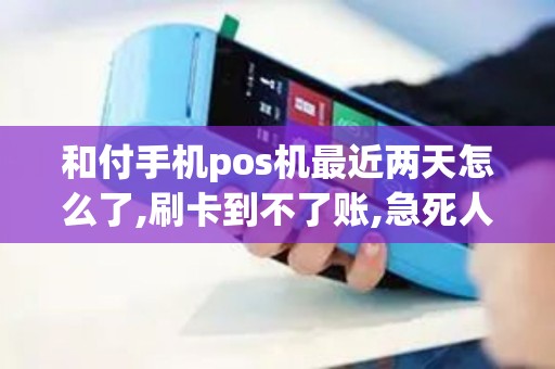 和付手机pos机最近两天怎么了,刷卡到不了账,急死人,是什...