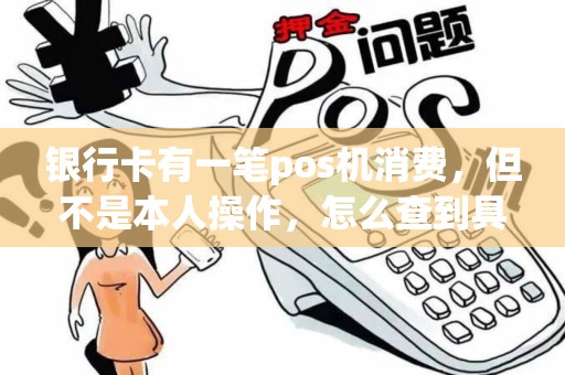 银行卡有一笔pos机消费，但不是本人操作，怎么查到具体消费信息，地点