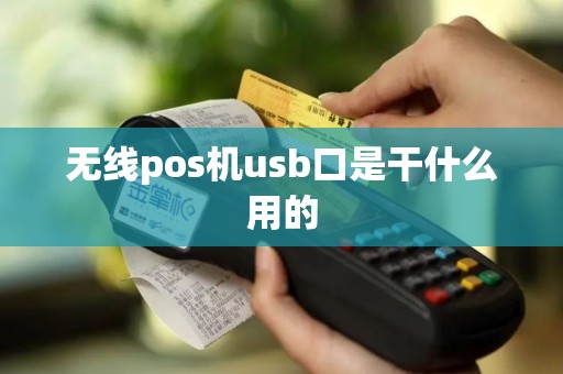 无线pos机usb口是干什么用的
