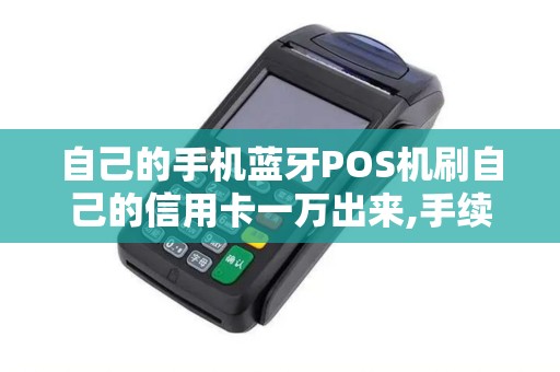 自己的手机蓝牙POS机刷自己的信用卡一万出来,手续费是...