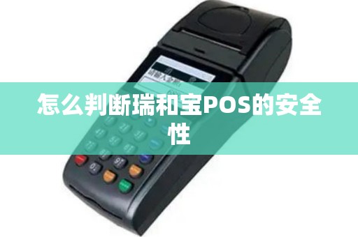 怎么判断瑞和宝POS的安全性