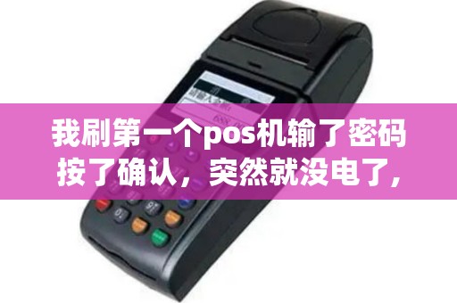 我刷第一个pos机输了密码按了确认，突然就没电了,后来又刷了另一个交