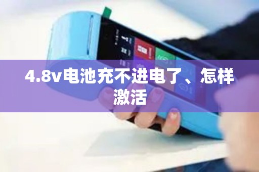 4.8v电池充不进电了、怎样激活