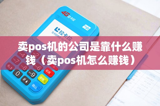 卖pos机的公司是靠什么赚钱（卖pos机怎么赚钱）