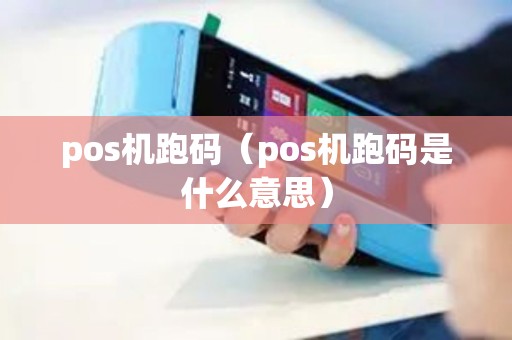 pos机跑码（pos机跑码是什么意思）