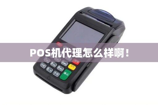 POS机代理怎么样啊！