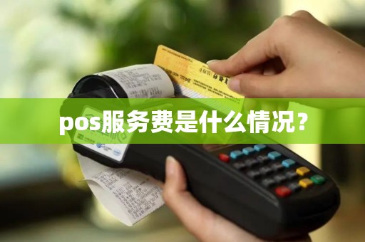 pos服务费是什么情况？