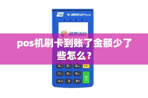 pos机刷卡到账了金额少了些怎么？