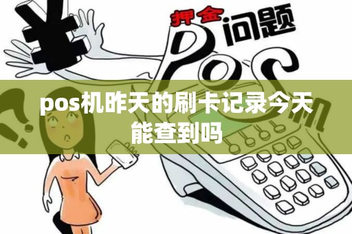 pos机昨天的刷卡记录今天能查到吗